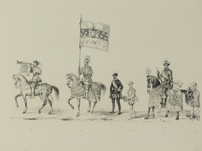 32623 Eenentwintigste gedeelte van de maskerade van de studenten van de Utrechtse hogeschool op 17 juni 1846, ...